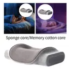 Cervical Spine Support Sleep Tool Side Sleeping Prevention Pillow for Senior