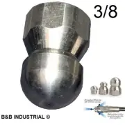 3/8" Laser Sewer Cleaning Jetter Nozzle #8 FREE SAME DAY SHIPPING