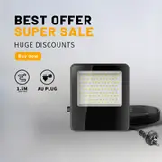 Outway 4x LED Flood Light 30W Outdoor Spotlight Cool White Waterproof