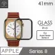 Metal-Slim Apple Watch Series 8 41mm 3D全膠滿版保護貼
