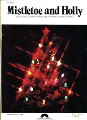 FRANK SINATRA MISTLETOE AND HOLLY SHEET MUSIC 1974 PIANO/VOCAL/GUITAR/CHORDS NEW