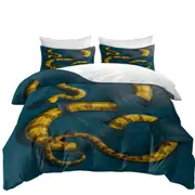 Wild Animal Art Boa Constrictor Snake Quilt Cover