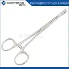 Body Piercing Non Slotted Pennington Clamp Forceps Tongue Belly Septum Nose