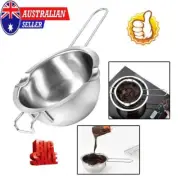 Stainless Steel Wax Melting Pot Double Boiler For DIY Wedding Scented Candle CC