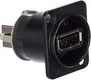 Neutrik NAUSB-B USB A to USB B Chassis Mounting Coupler