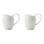 2x Maxwell & Williams White Basics Porcelain 750ml Jug Pitcher Water Container