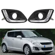 LED Daytime Running White Lights DRL For Suzuki Swift 2014 2015 2016