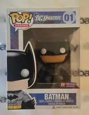 Funko POP Heroes DC Universe Batman #01 Vinyl Original Vaulted slight box damage