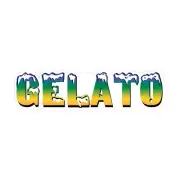 Food Truck Decals Gelato Retail Concession Concession Sign White