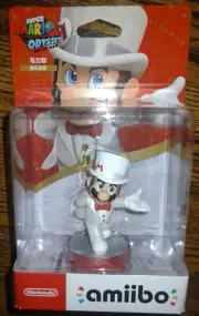 Super Mario Odyssey White Suit Amiibo Switch Brand New Wedding Wii U 3DS