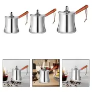 Turkish Coffee Maker Milk Warmer Pot for Stove Top Versatile Sturdy with Lid