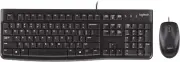 Logitech MK120 Wired USB Keyboard and Mouse, Black. NEW