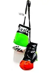 Mexico Mexican Mini Boxing Gloves Car Flag Decoration Mirror Hanging Ornament