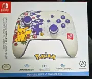 NEW - PowerA Enhanced Wireless Controller for Nintendo Switch Pokemon Blossom