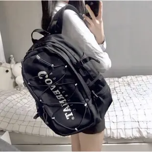 Covernat 後背包 27L款經典Logo 筆電後背包 多功能後背包 網袋 書包 背包 韓國代購