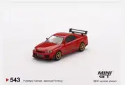 1:64 NISSAN SKYLINE GT-R TOMMYKAIRA R-z RED MINI GT 543