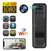 Body Camera 1080P HD WIFi Remote Viewing Video Recorder Night Vision Mini Cam