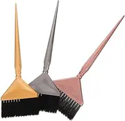 Vaguelly 3pcs Hair Dyeing Professional Hair Colour Brush Tools for Salon Home Use Easy Tinting Application Durable Material