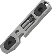 Titanium Pry Bar,Small Pry Bar - Heavy-Duty Compact Tool With Bottle Opener, Lightweight Construction Multi-Use Wrench For Automotive Repair, Firefighting Rescue