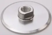 NPT Adapter Short | Tri Clamp 3 inch x FNPT 3/8 in. - SS304 - (3 Pack)