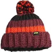 NEW Men's Koppen ZugSpitze Knit Wool Beanie Hat Ski Snowboard Chocolate Truffle