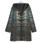 Gladiator Silver Cotton Canvas Hooded Jacket Coat Crusader Armor Cloak Unisex