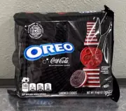 Limited Edition Oreo Coca Cola With Popping Candy Cookies Coke Zero