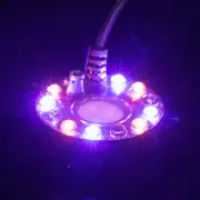 12 LED Mist Maker Fogger Water Fountain Pond Fog Machine Air Humidifier AU plug