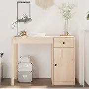 Desk 100x50x75 cm Solid Wood Pine vidaXL