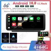 12.3" Android Stereo Radio Head Unit For Jeep Unlimited Wrangler Patriot 4+64GB