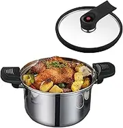 Pressure Pot,Fast Cooking Stew Pot Pressure Cooker | Thick special sealing simplifying home cooking, system Stewing System Accessories for Family Friends Coworkers Gatherings and Everyday Meals