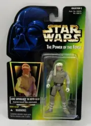 Kenner Star Wars POTF Green Card Luke Skywalker in Hoth Gear w/ Blaster