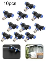10pcs Brass Misting Nozzles Set Outdoor Cooling Water Mist Fog Spray Kit Parts
