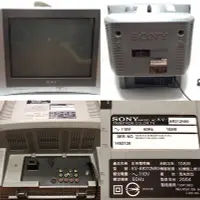 在飛比找Yahoo!奇摩拍賣優惠-Sony Trinitron CRT 特麗霓虹 21吋平面電