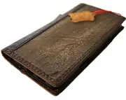Genuine Leather case for Iphone 14 13 16e 15 16 Pro Max Wallet Plus Suede Diy DE