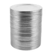 50pcs Tinplate Mason Jar Lids: Split-Type Mason Jar Cover - Canning Lids -