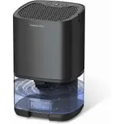 Efficient Dehumidifiers For Home, Upgraded 35 Oz Portable Dehumidifier With Auto Shut-off And Colorful Night Light, Quiet Operation For Bedroom,