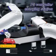 PS5 Controller Charging Dock – LED USB Charger with Magnetic Interface