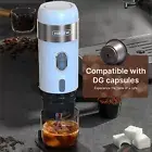 Portable Coffee Maker 60mL Electric Espresso Rechargeable Office Travel Camping