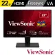 【ViewSonic 優派】VA2215-H 22型 VA 100Hz 護眼電腦螢幕(FreeSync/5ms)