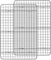 Cooling Rack for Baking 2-Pack, 15 X 10 Inches Baking Rack, Stainless Steel Wire