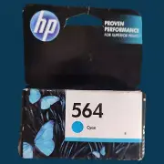 CB318WN New Genuine HP 564 Cyan Ink Cartridge 09/2013