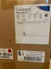 *200-Pairs* Ansell Gammex Non-Latex PF PI Polyisopre Size-6.5 20685765 EXP 12/23