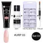 4pcs/set UR SUGAR Nail Quick Builder Extension Gel UV Gel Brush Slip Solution