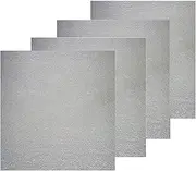 4 Pieces Microwave Repair Replacement Part Mica Plates Microwave Oven Mica Plate for Microwave Repair Part Sheets Suitable Thickening Type (13 x 13 cm)