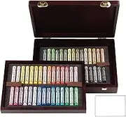 Rembrandt 60 Dry Pastels, Landscape Selection, Wooden Box and 2 Cards