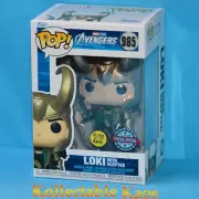 The Avengers - Loki with Scepter Glow in the Dark Pop! Vinyl Figure (RS) #985