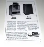 Altec Voice of the Theater Audiophile Poster 19"x13" VOTT A7-500w, Magnificent