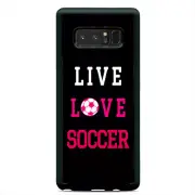 Live Love Soccer Game Case Cover For Samsung Galaxy S23 S22 Plus Ultra S21+ S20