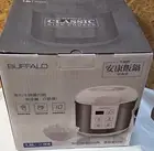 Buffalo Classic Rice Cooker w/ Clad Stainless Steel Inner Pot- 10 Cups NIB